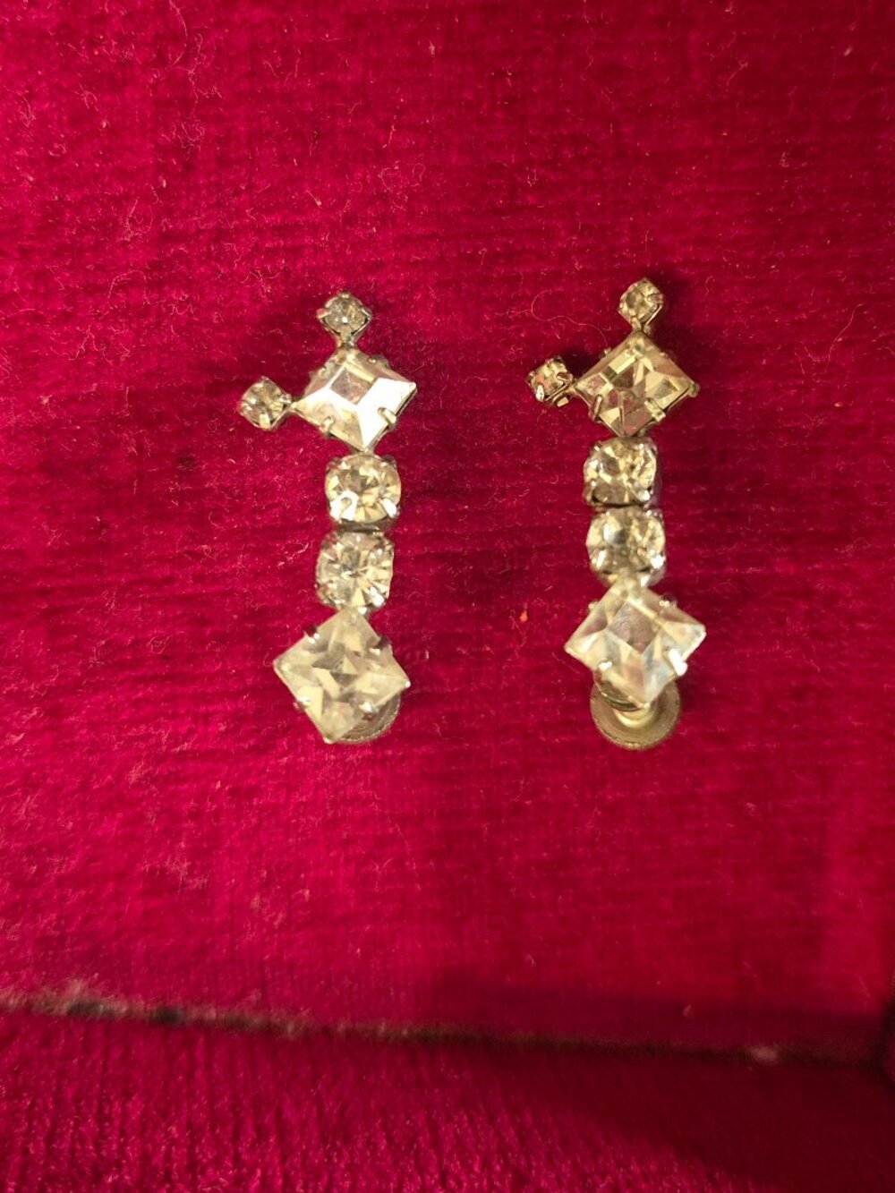 3/$25 Rhinestone Earrings - Picture 2 of 4